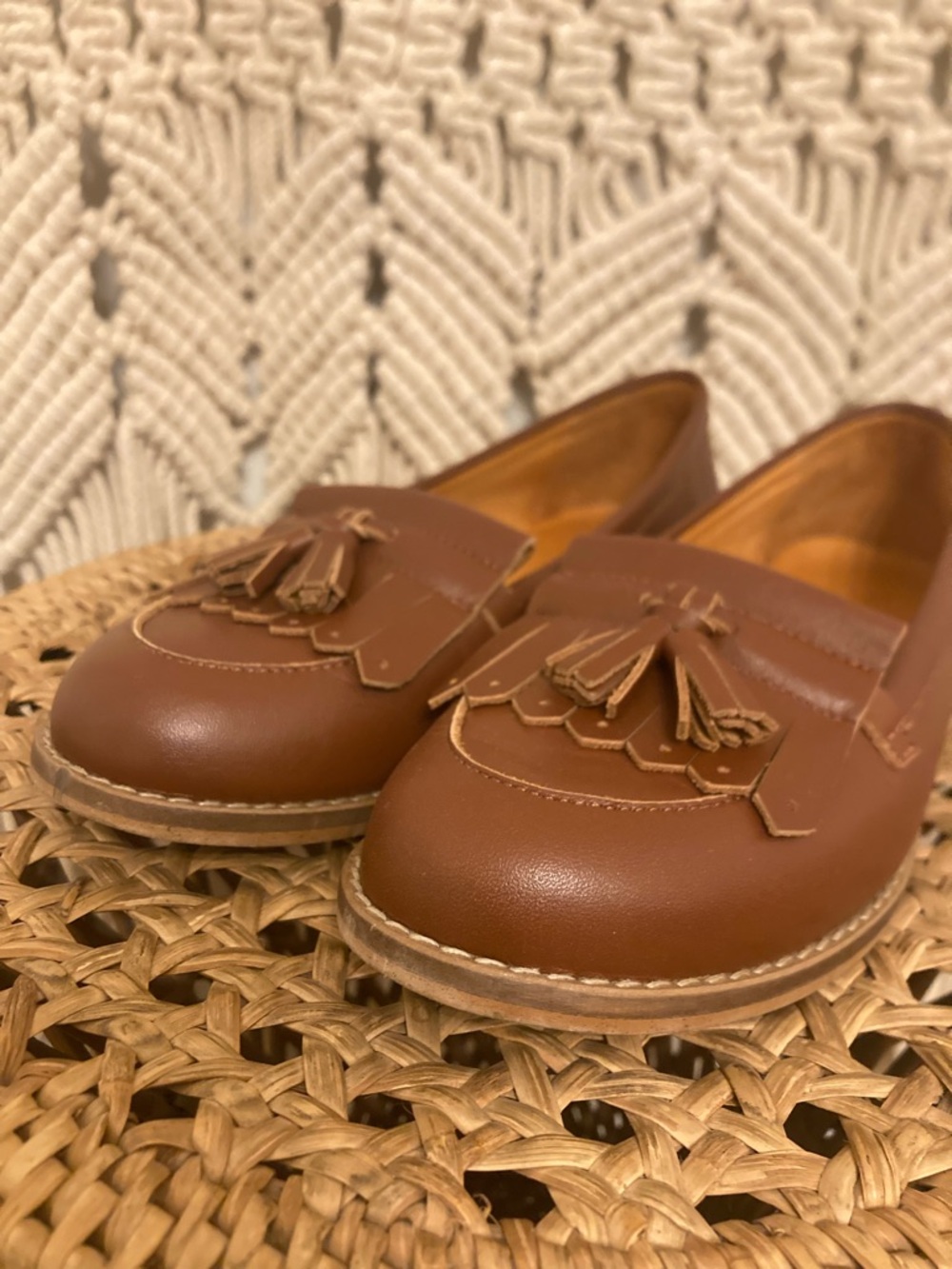 Petit Sezane Lisa Leather Loafers - Picture 4 of 10